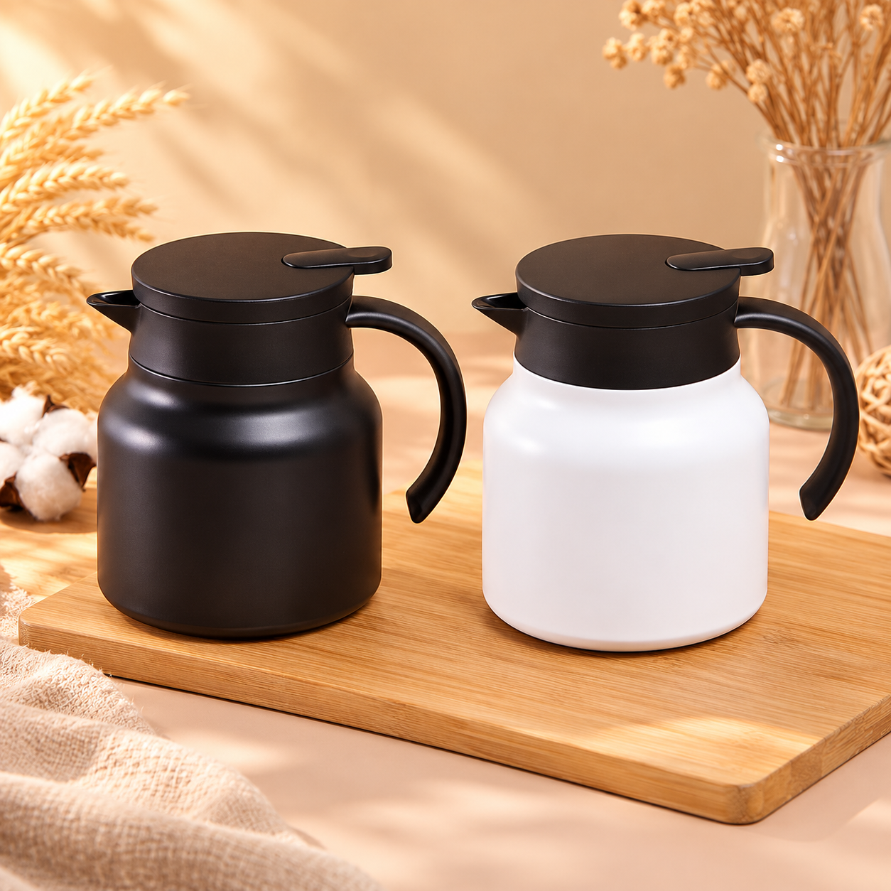 Bình Pha Trà Giữ Nhiệt 1000ml - Có Lõi lọc Trà, Chất Liệu Inox 316, Ấm Pha Trà Giữ Nhiệt 1000ml